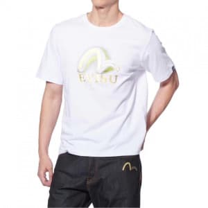 [에비수]Evisu 2020 Mens Evisukuro Cotton Short Sleeve…