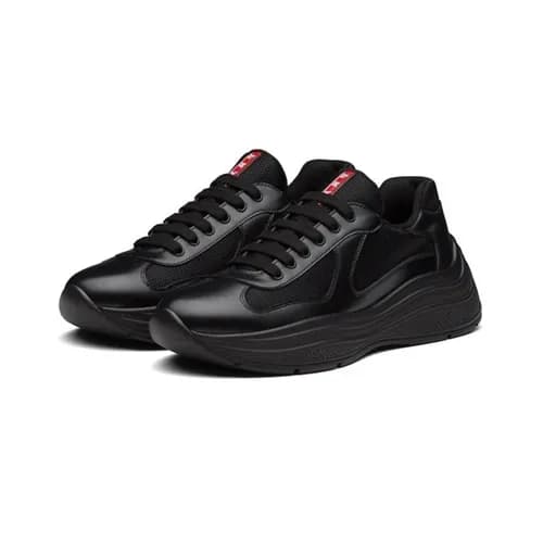 [매장판]Prada 2020 Mens Leather Sneakers - 프라다 2020 남… - 1