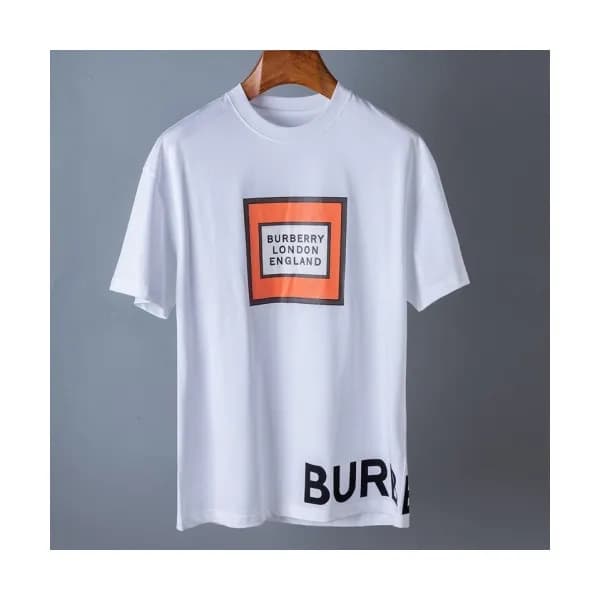 [버버리]Burberry 2020 Mm/Wm Logo Cotton Short Sleeved… - 1
