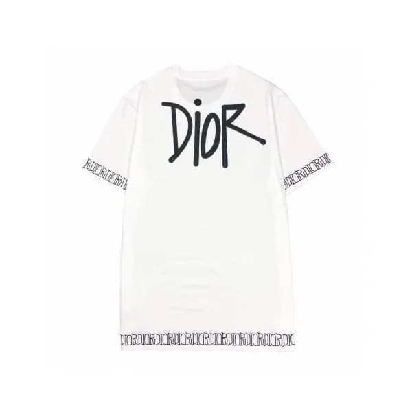 [디올]Dior 2020 Mens Casual Crew-neck Short Sleeved … - 1