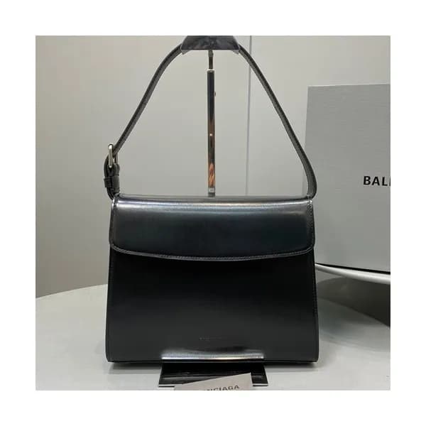 Balenciaga 2020 Ghost Leather Tote Shoulder Bag,26… - 1