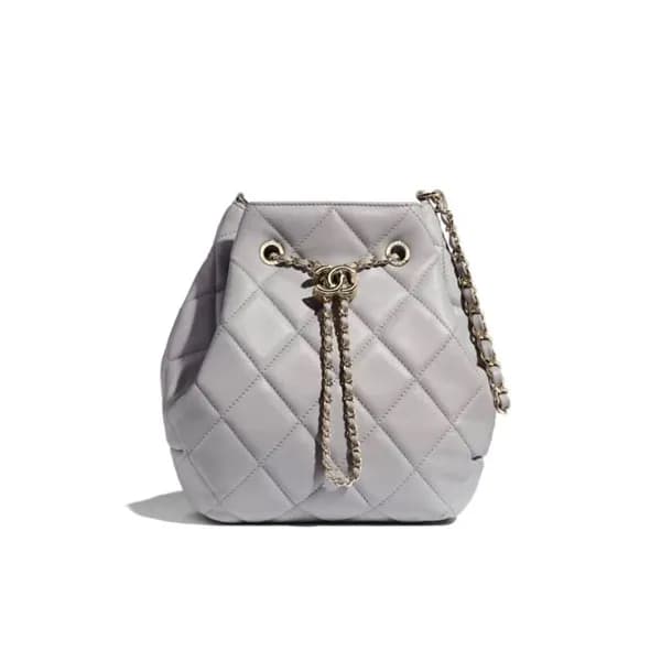 Chanel 2020 Leather Bucket Shoulder Bag ,18CM - 샤넬… - 1