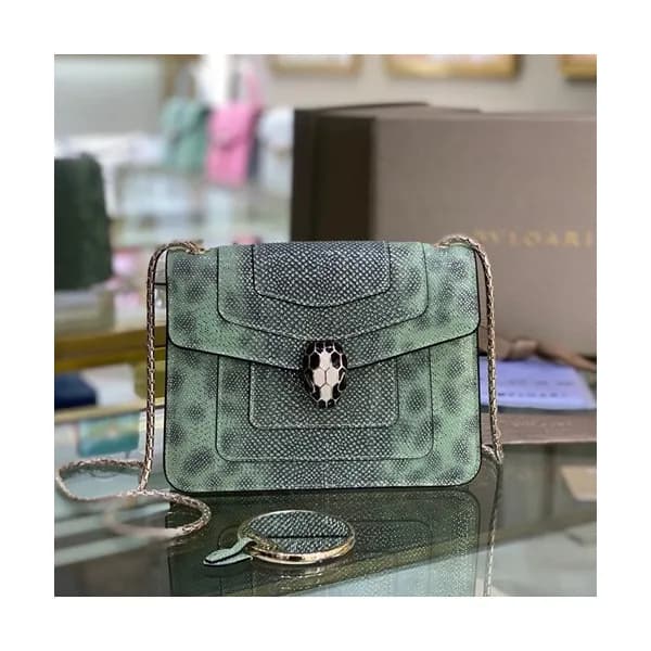 Bvlgari 2020 Serpenti Chain Shoulder Bag,20CM - 불가… - 1