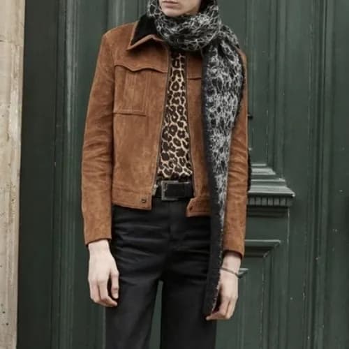 [1:1]Saint Laurent 2020 Mens Classic Leather Jacke… - 1