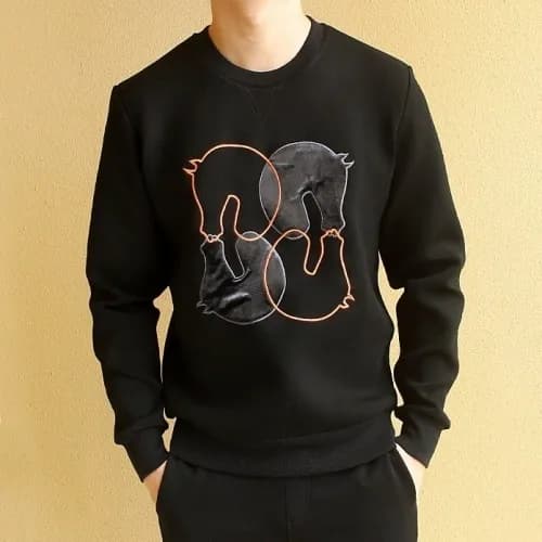 [에르메스]Hermes 2020 Mens Crew-neck Casual Cotton Tsh… - 1