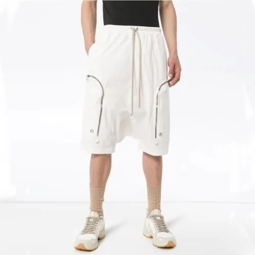 Rick Owens 2020 Mens Logo Casual Half Pants - 릭오웬스… - 1