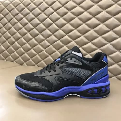 Louis Vuitton 2020 Men's Leather Running Shoes… - 1