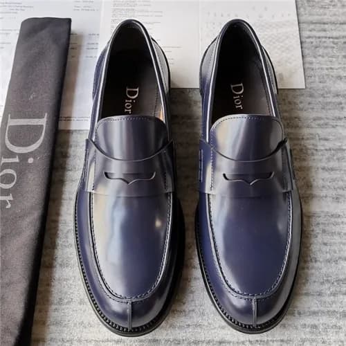 Dior 2020 Men's Leater Oxford Shoes - 디올 남서용 레… - 1