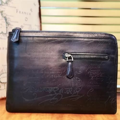 [벨루티] Berluti Custom Nino Gm Leater Clutch Bag, 28… - 1