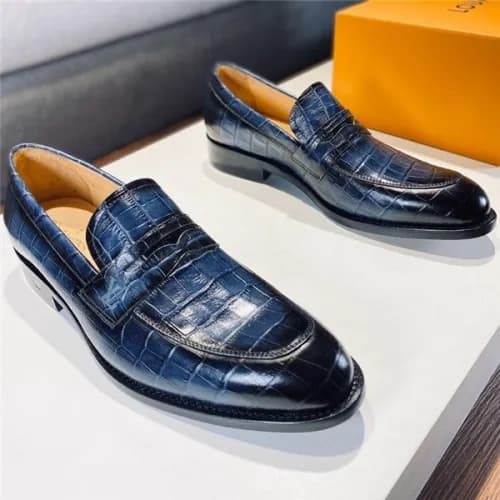 Louis Vuitton 2020 Men's Leather Oxford Shoes … - 1