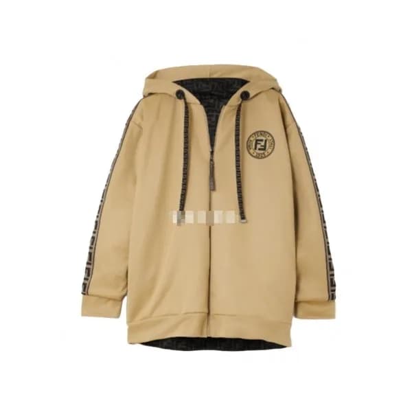 Fendi Womens Logo Casual Cotton Hoodie - 펜디 2021 여… - 1