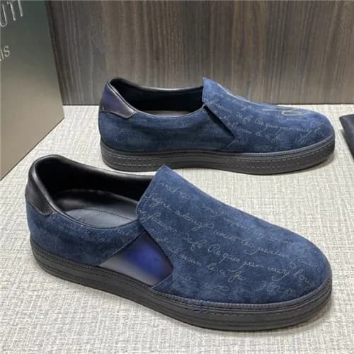 Berluti 2021 Men's Leather Sneakers - 벨루티 2021… - 1