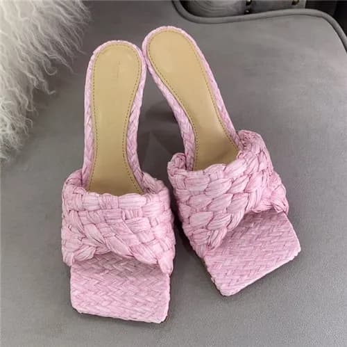 Bottega Veneta 2021 Women's Weaving High Heel … - 1