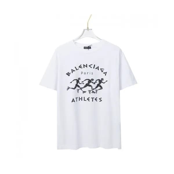 [발렌시아가]Balenciaga 2021 Mm/Wm Logo Cotton Short Sle… - 1