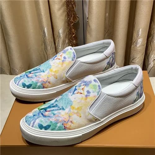 Louis Vuitton 2021 Men's Leather Sneakers - 루이… - 1