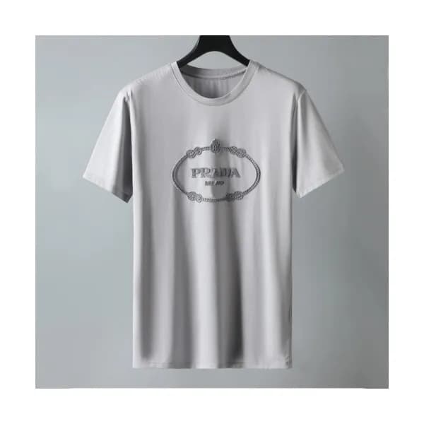 [프라다]Prada 2021 Mm/Wm Basic Logo Short Sleeved Tsh… - 1