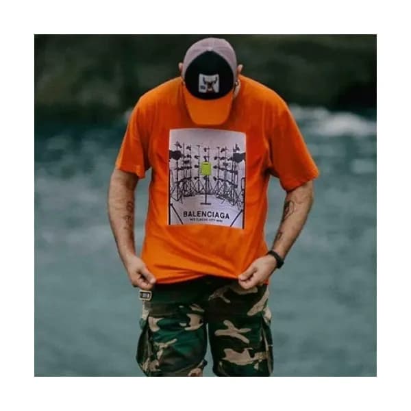 Balenciaga Mm/Wm Logo Cotton Short Sleeved Tshirt… - 1