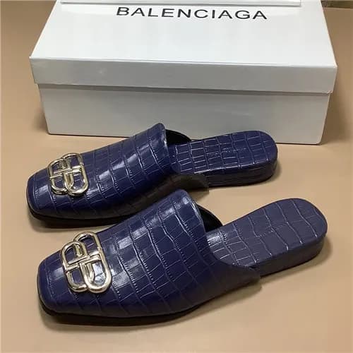 Balenciaga 2021 Men's Leather Mule,BALS0251 - … - 1