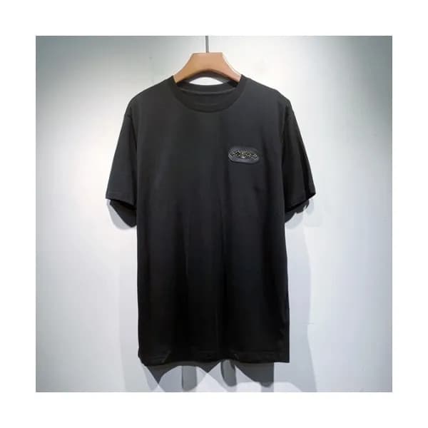 Louis vuitton Mm/Wm Logo Short Sleeved Tshirts Bl… - 1