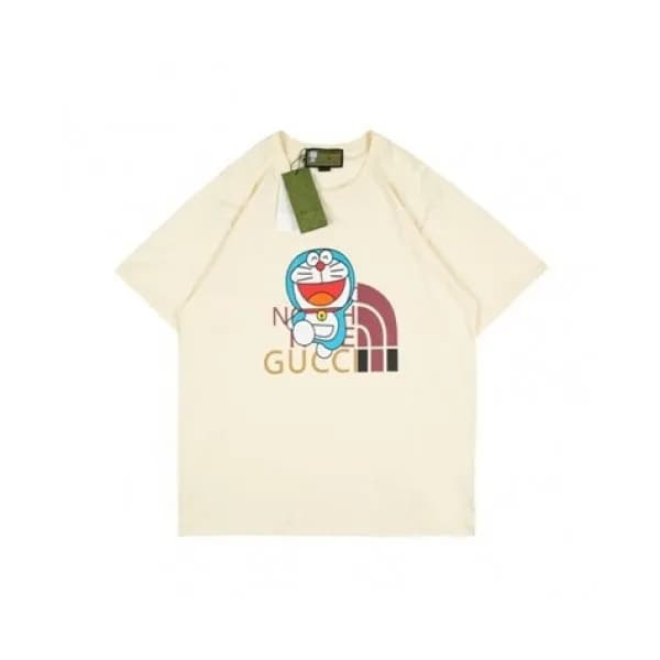 Gucci Mm/Wm Logo Short Sleeved Tshirts Ivory - 구찌… - 1