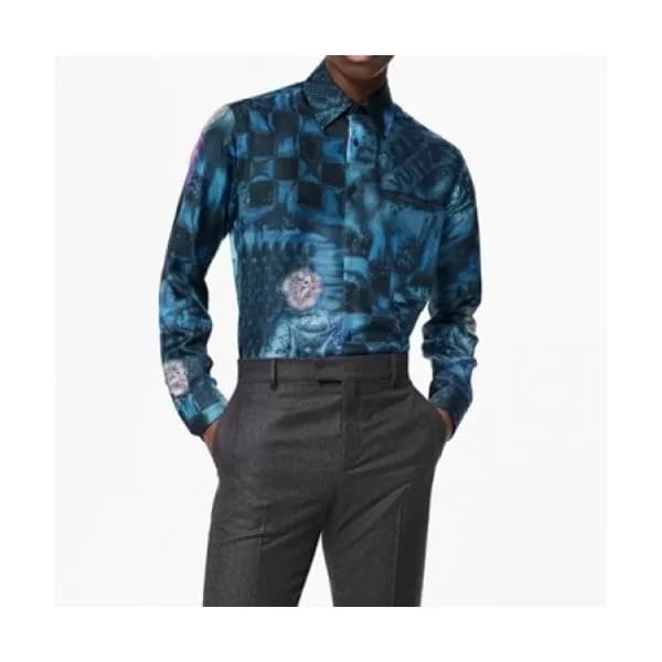 Louis vuitton Mens Trendy shirts - 루이비통 2021 남성 트… - 1