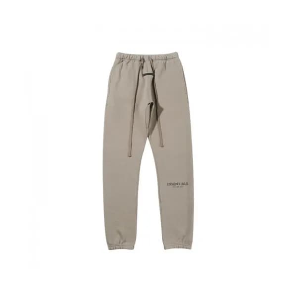 Fear of god Mens Logo Modern Casual Pants Gray - … - 1