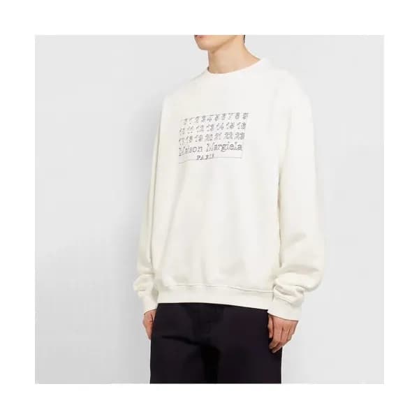 Maison margiela Mens Cotton Thirts White - 메종 마르지… - 1