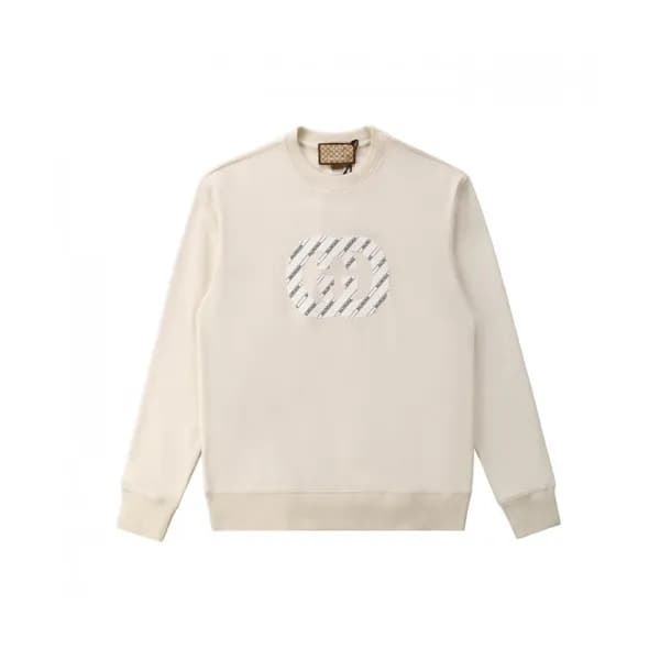 Gucci Mm/Wm Logo Crew-neck Cotton Tshirts Ivory … - 1