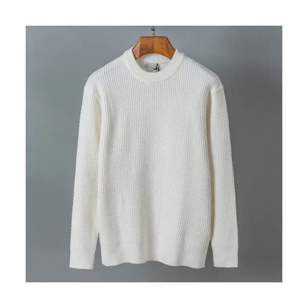 Dior Mens Retro Logo Sweaters White - 디올 2021 남성 … - 1