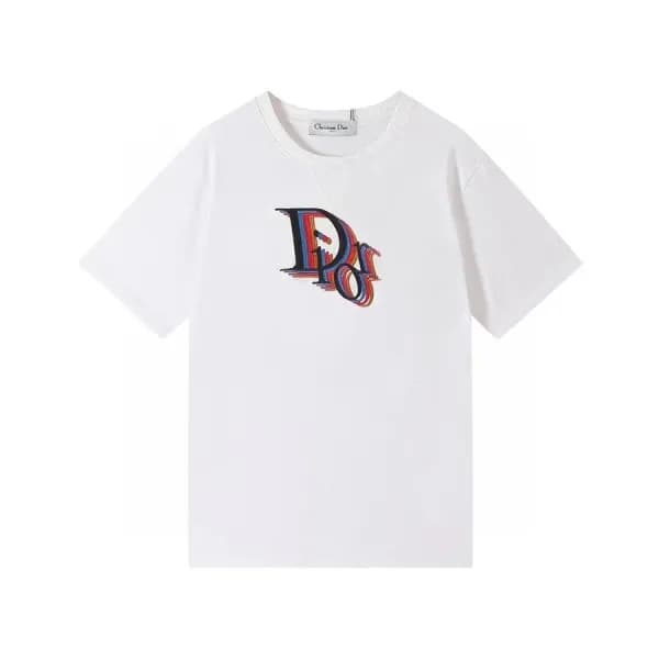 디올 남성 크루넥 화이트 반팔티 - Mens White Tshirts - dio01698x - 1