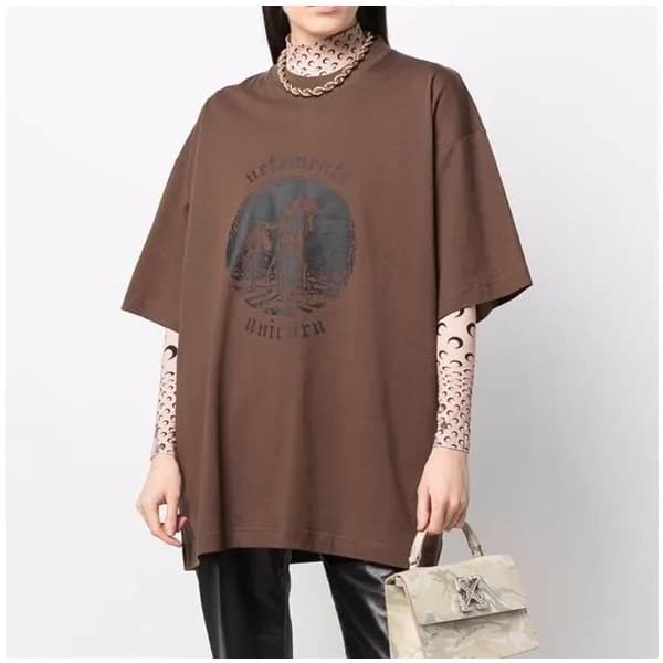 베트멍 남/녀 트렌디 카멜 반팔티 - Unisex Camel Tshirts - vet026… - 1