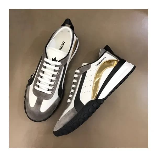 디스퀘어드 남성 트렌디 그레이 스니커즈 - Mens Gray Sneakers - dsq00… - 1