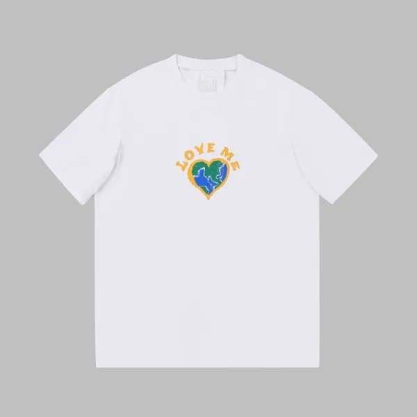 지방시 남성 크루넥 화이트 반팔티 - Mens White Tshirts - giv0705x - 1