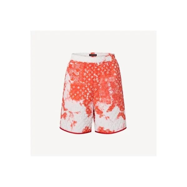 루이비통 남성 오렌지 반바지 - Mens Orange Half-pants - lou0492… - 1