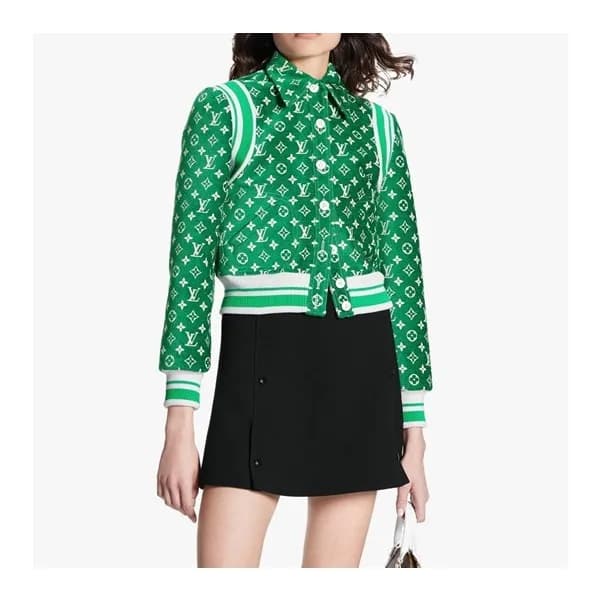 루이비통 여성 트렌디 그린 자켓 - Womens Green Jackets - lou0492… - 1