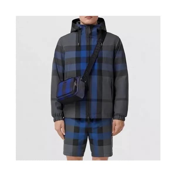 버버리 남성 클래식 블루 자켓 - Mens Blue Jackets - bur04501x - 1