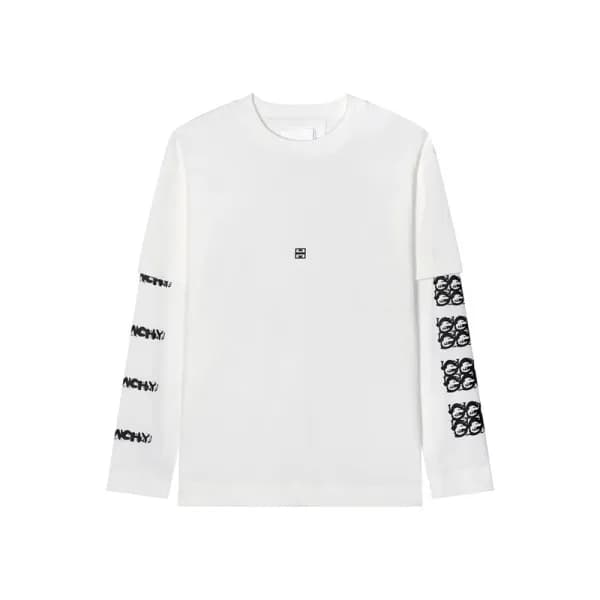 지방시 남성 캐쥬얼 화이트 맨투맨 - Mens White Tshirts - giv0848x - 1