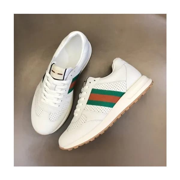구찌 남성 그린 스니커즈 - Gucci Mens Green Sneakers- gu320X - 1