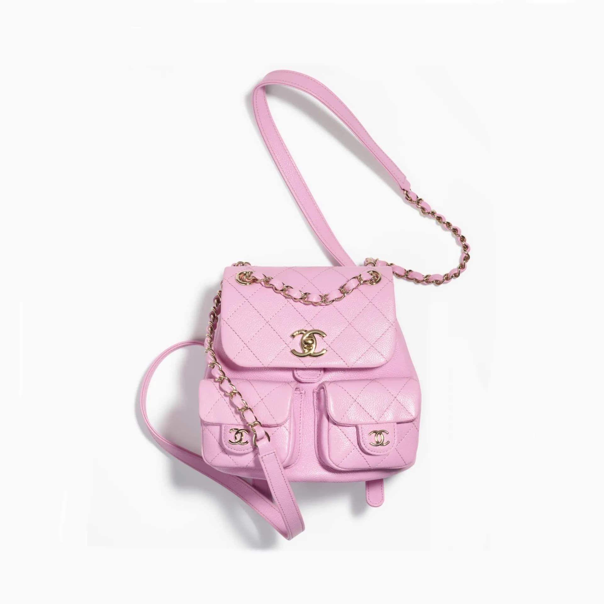 샤넬 여성 핑크 23백 - Chanel Womens Pink Back Pack - ch97… - 1