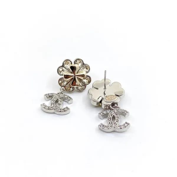 샤넬 여성 화이트 골드 이어링 - Chanel Womens White Gold Earri… - 1