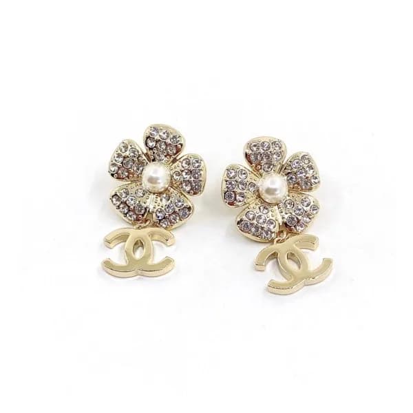 샤넬 여성 골드 이어링 - Chanel Womens Gold Earring - acc58x - 1