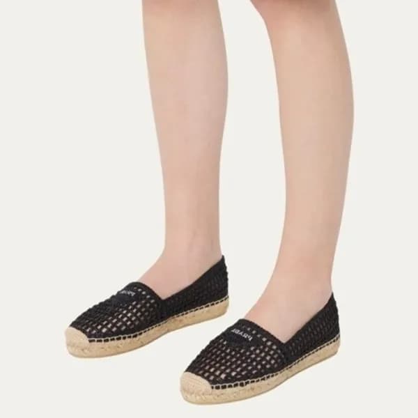 프라다 여성 클래식 블랙 로퍼 - Prada Womens Black Loafer - pr5… - 1