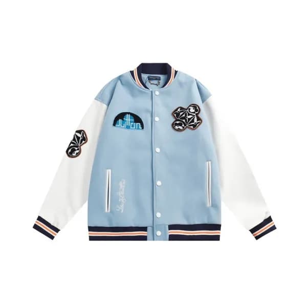 루이비통 남성 모던 블루 자켓 - Louis vuitton Mens Blue Jackets… - 1
