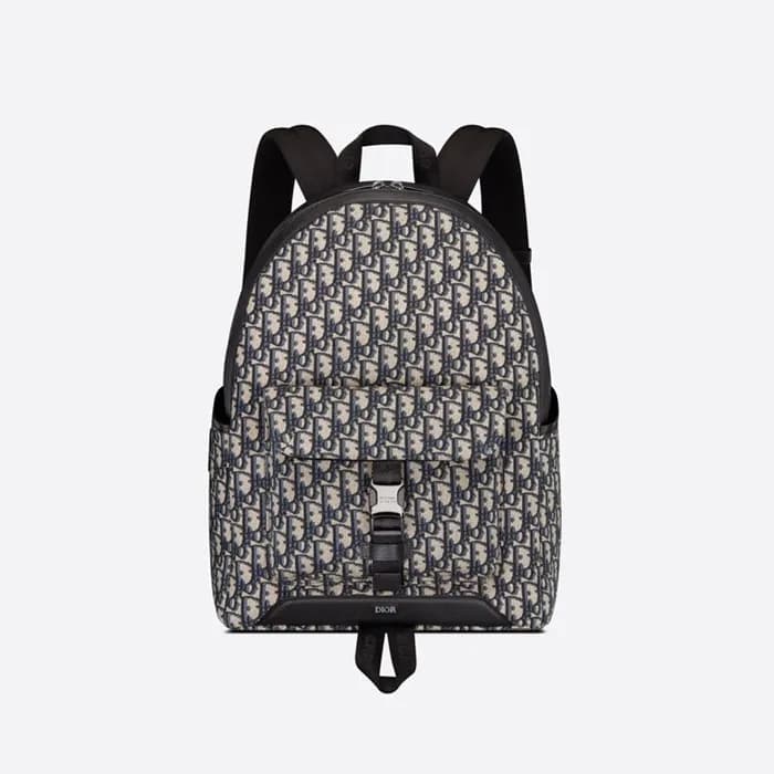 디올 남성 익스플로러 오블리크 자카드 백팩 【매장-380만원대】 - Dior Mens Na… - 1