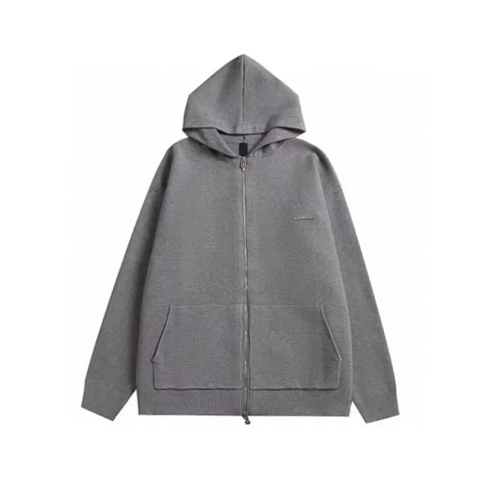 크롬하츠 남성 그레이 후드집업 - Chrom hearts Mens Gray Hoodie -… - 1