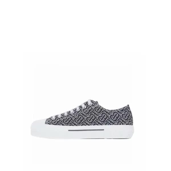 버버리 남/녀 블랙 스니커즈 - Burberry Unisex Black Sneakers -… - 1