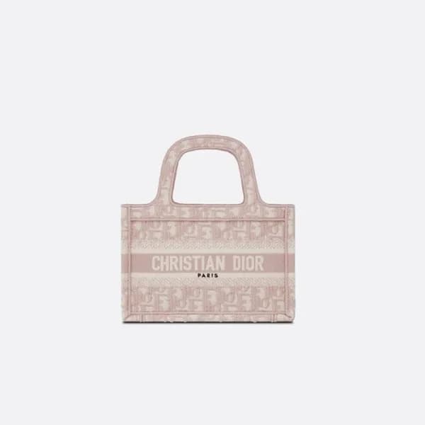 디올 여성 핑크 미니 북토트 - Dior Womens Mini Book Tote - dib… - 1