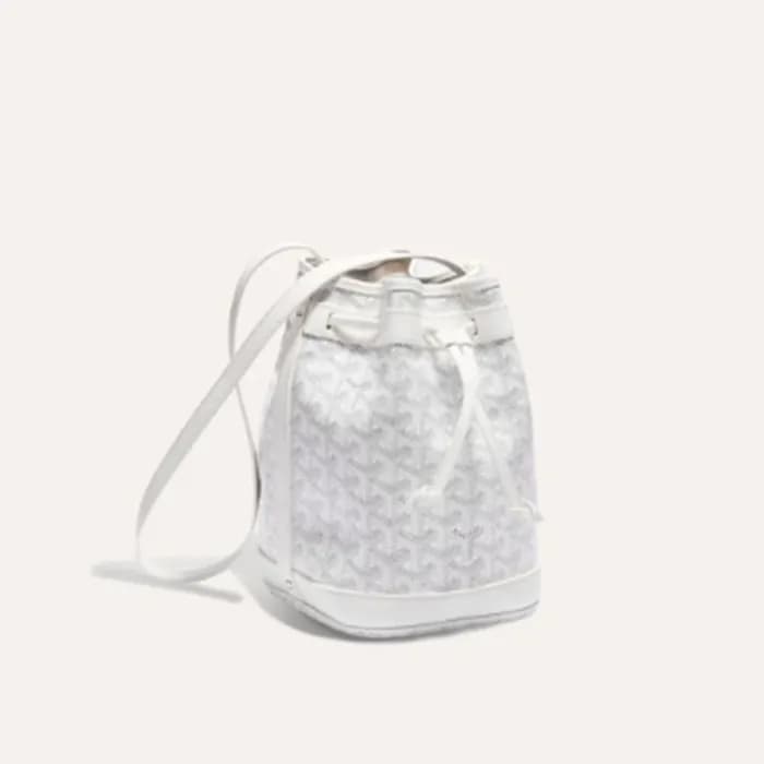 고야드 여성 화이트 쁘띠 플로 - Goyard Womens White Petitflot … - 1