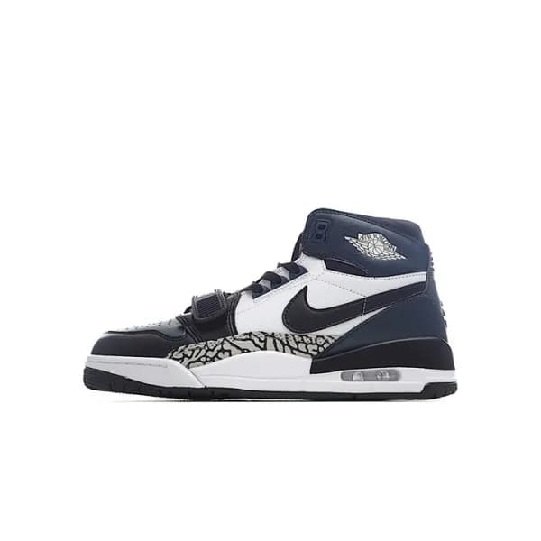 나이키 남/녀 네이비 하이탑 스니커즈 - Nike Jordan 1 Unisex Sneake… - 1
