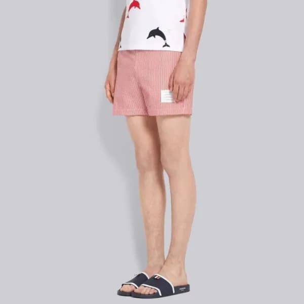 톰브라운 남/녀 삼선탭 슬리퍼 - Thom Browne Unisex Strap Slippe… - 1